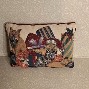 Three Christmas pillows